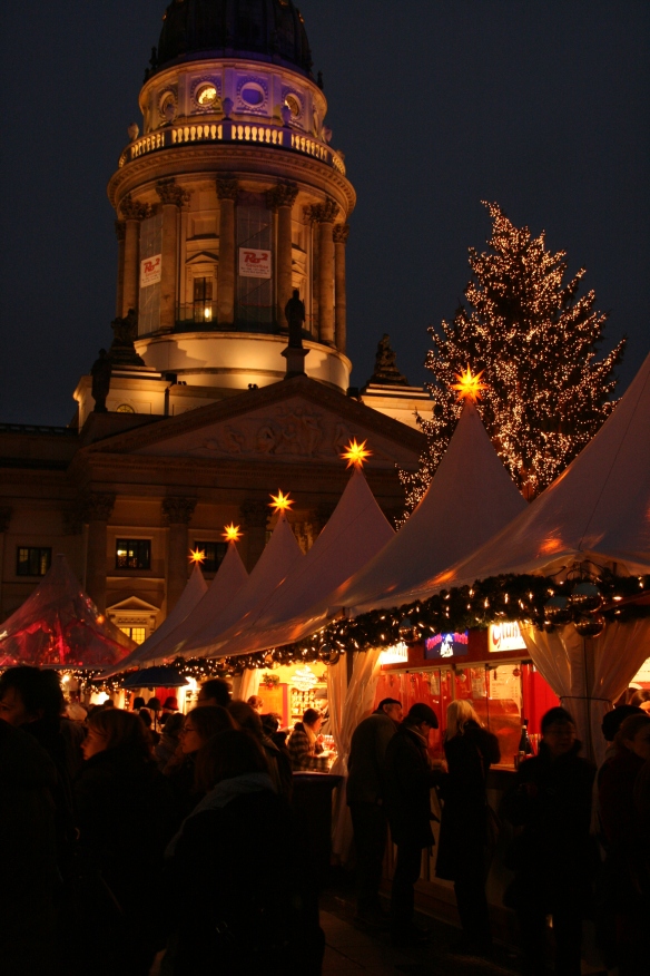 Julemarkedet på Gendarmenmarkt.